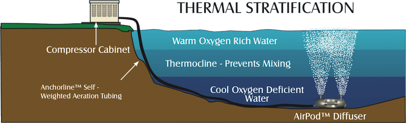 Thermal Stratification Diagram