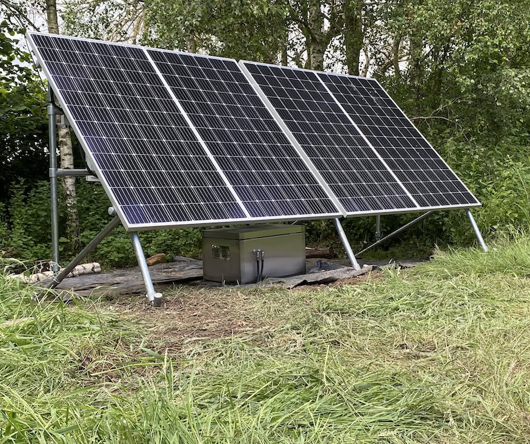SolarAir solar powered lake aeration by heathland group