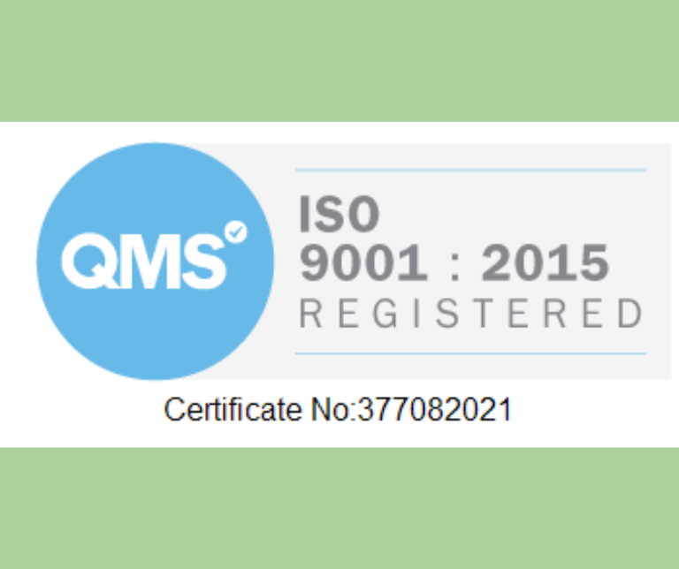 Heathland Group are proud to be ISO9001:2015 registered