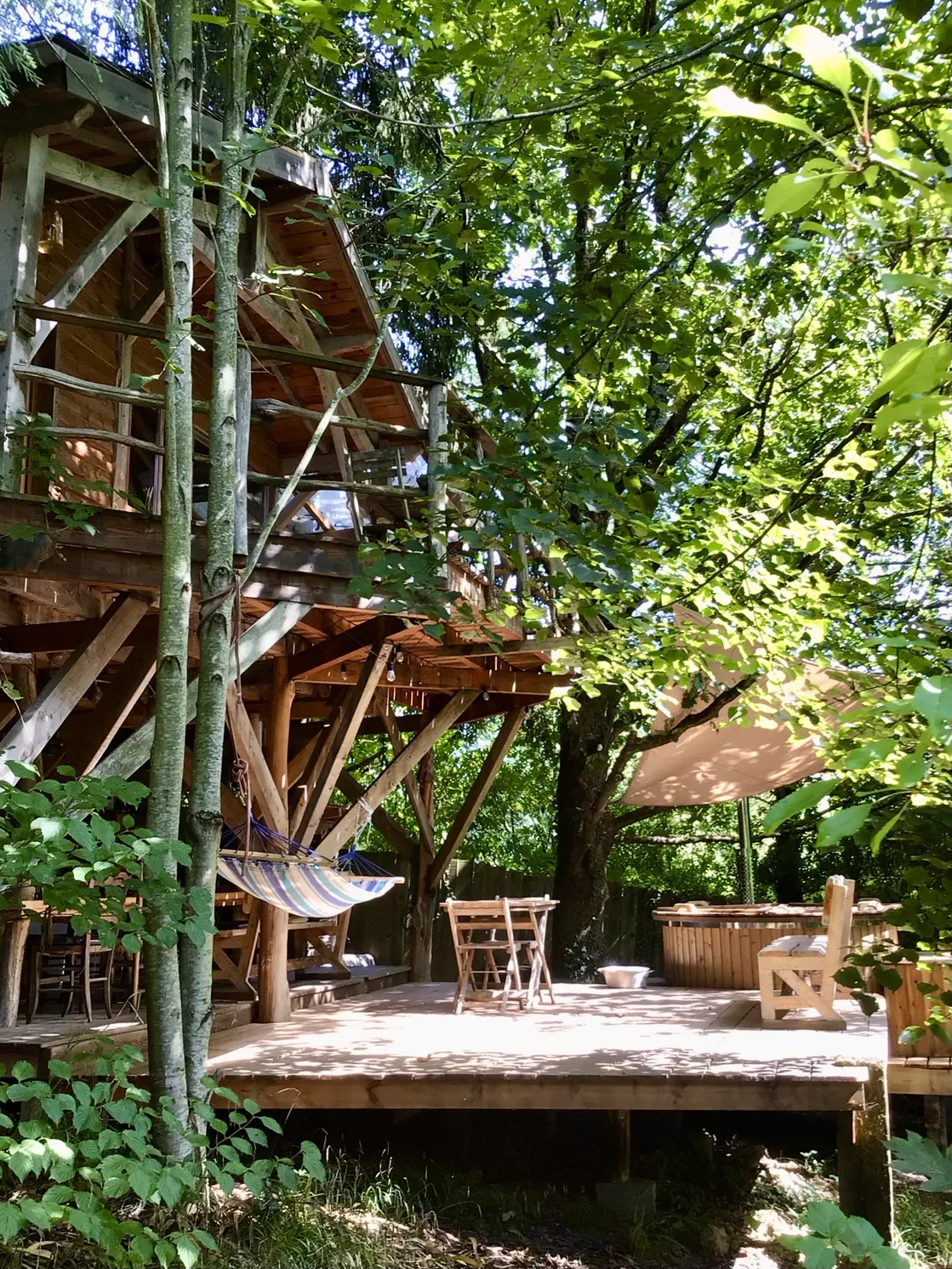 Photo de la Cabane Perchée Pays Basque