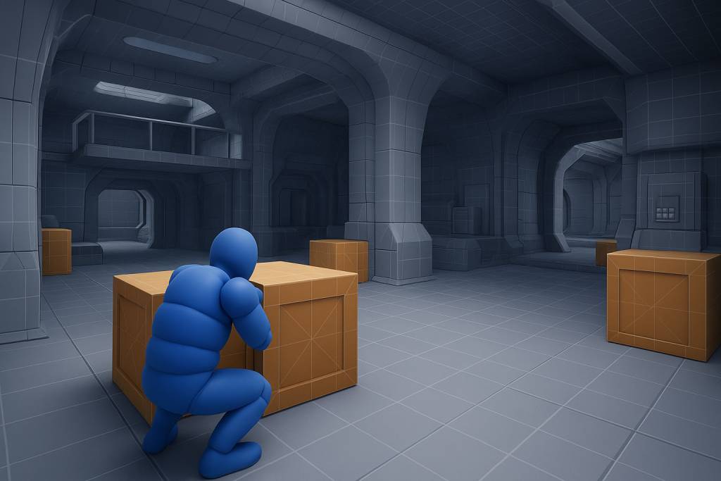 image of a lively gaming area (for a gaming and entertainment)