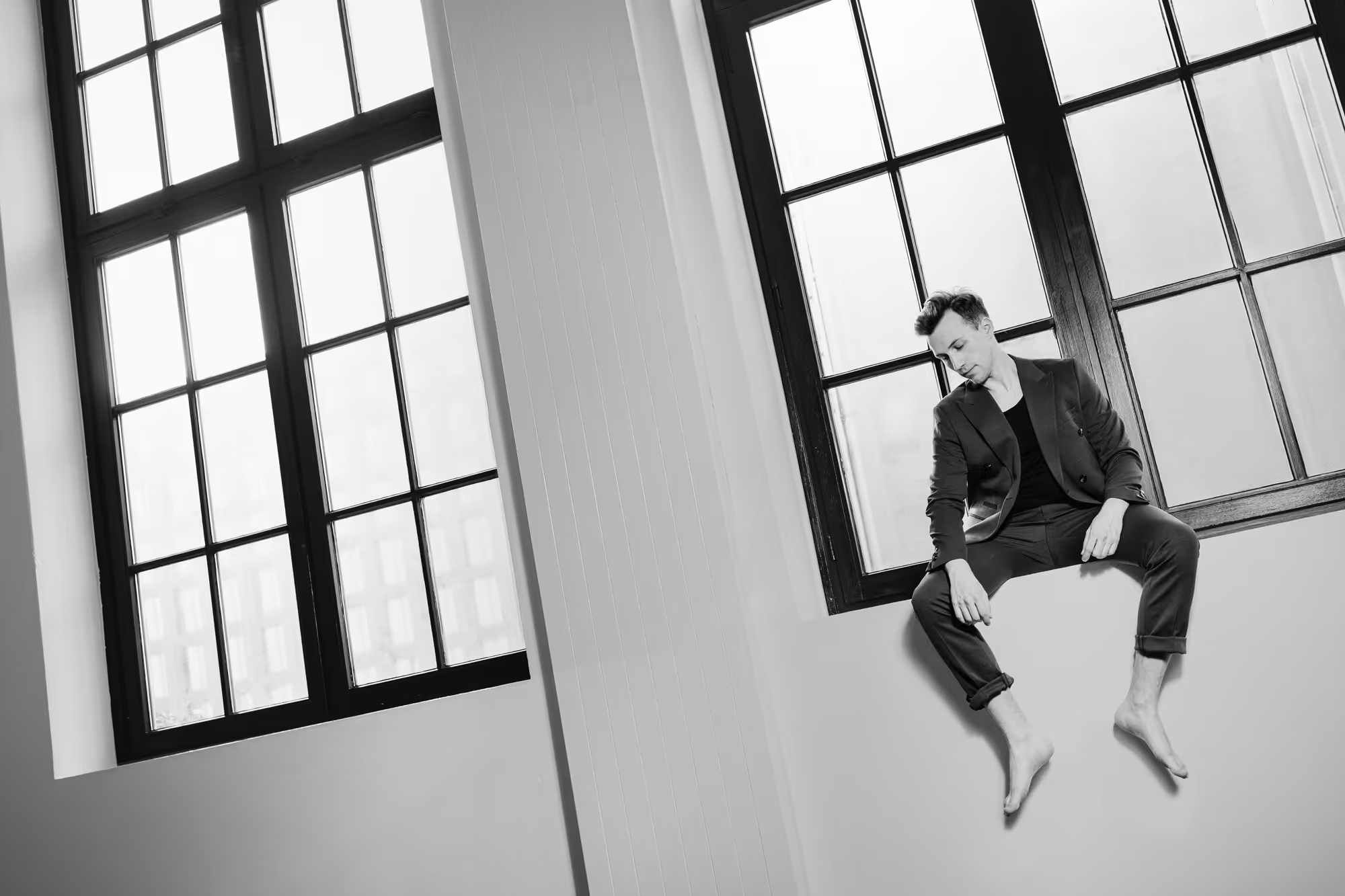 Eine kleine Portraitserie mit dynamischen Vibe für den Pianisten und Sänger Chris Meyers.