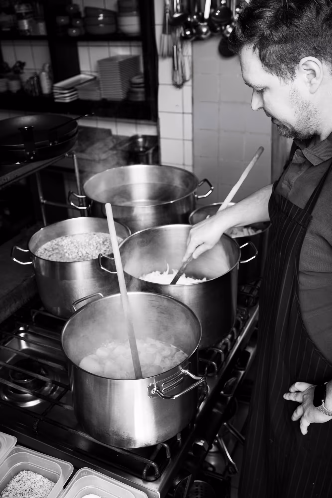 Imagebilder, Portraits, Reportagefotografie für das Restaurant Kuchnia in Hamburg