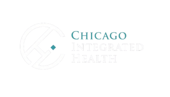 Logo with stylized letter C and checkmark symbol, next to text 'Chicago Integrated Health'.