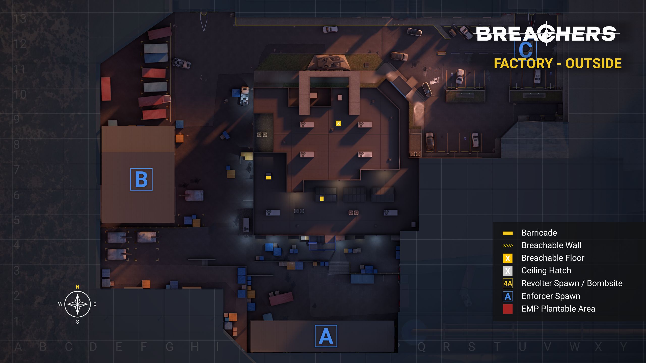 Breacher Factory outside overview