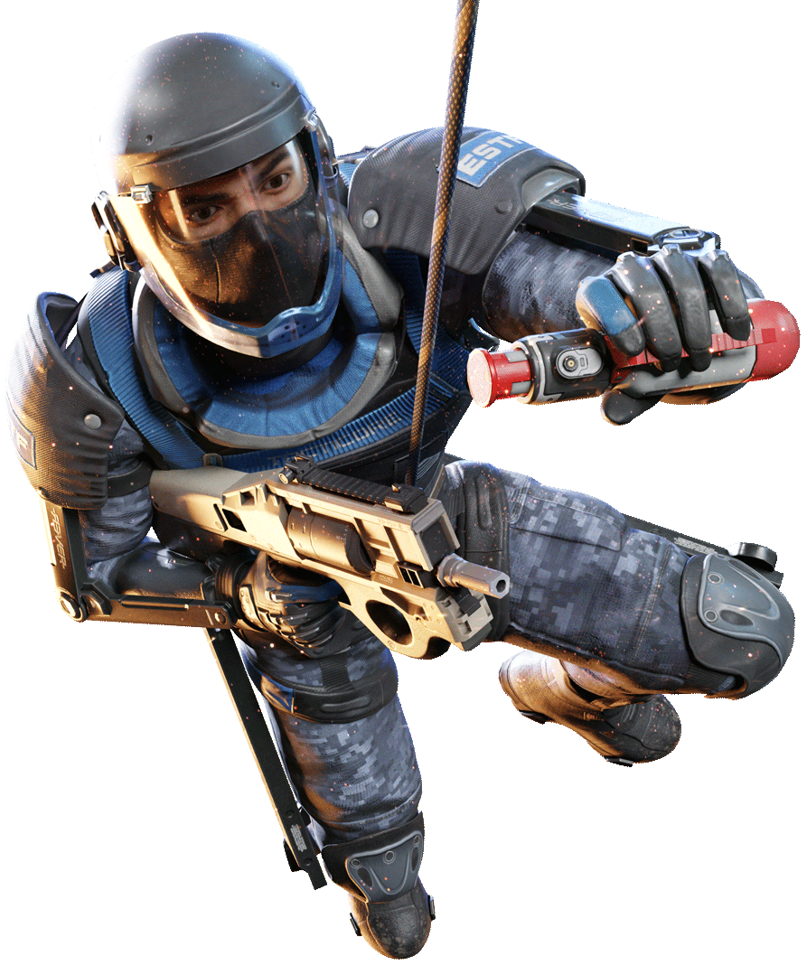 Breachers KeyArt Rappel Day Guy Right