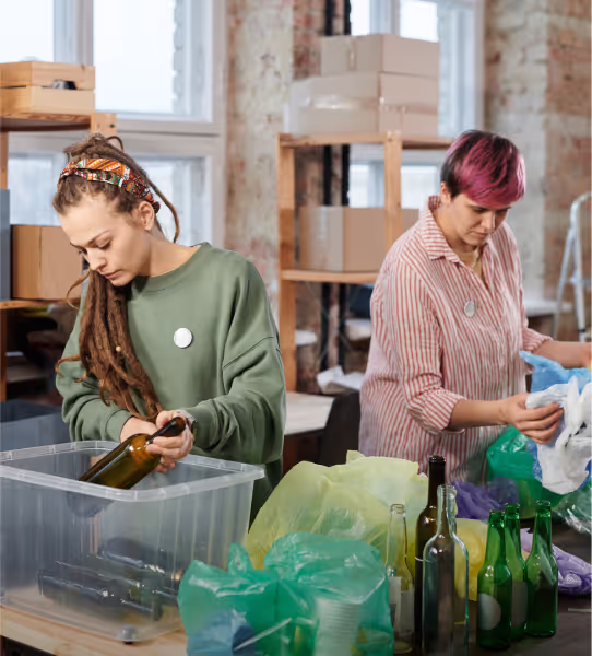 Residential recycling