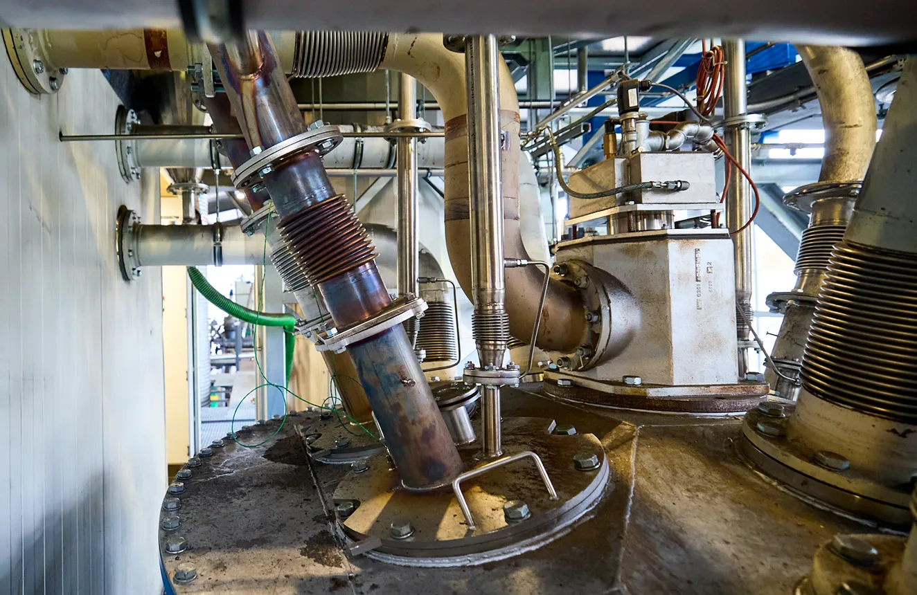 Biomasseverarbeitungsanlage mit moderner Technik