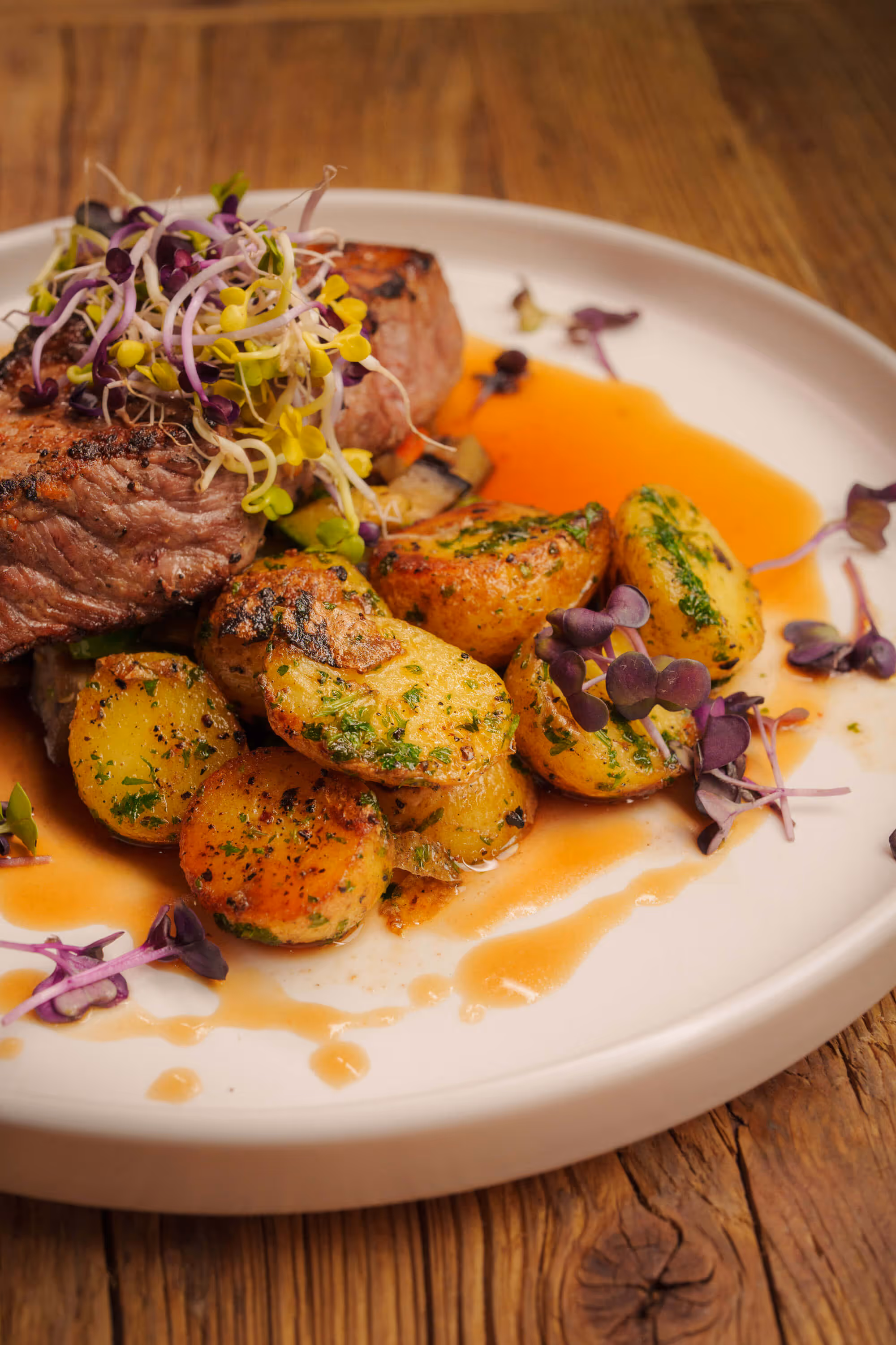 HEX Restaurant Blocksberg - leckeres Rumpsteak