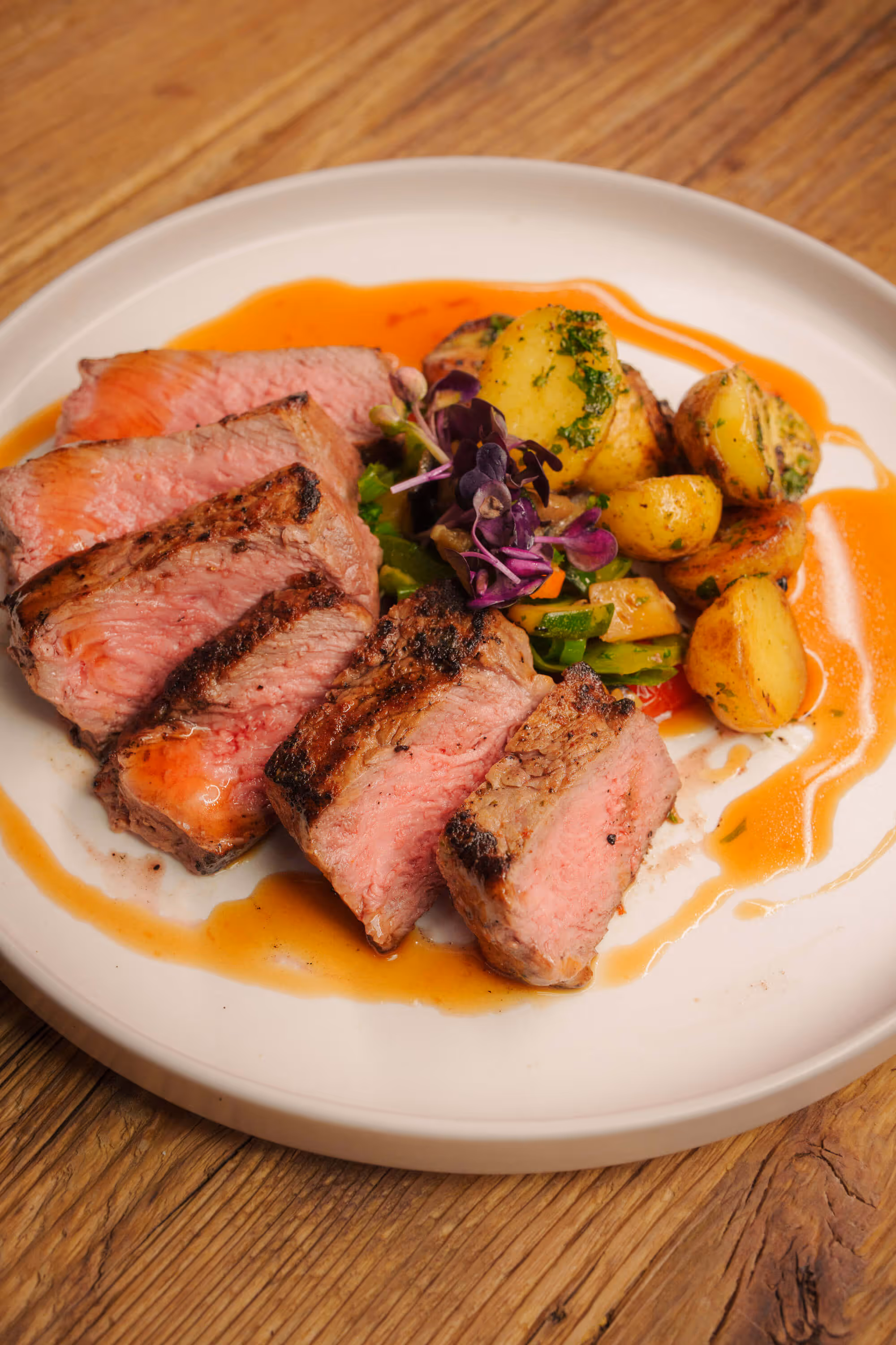 HEX Restaurant Blocksberg - leckeres Rinder Filet