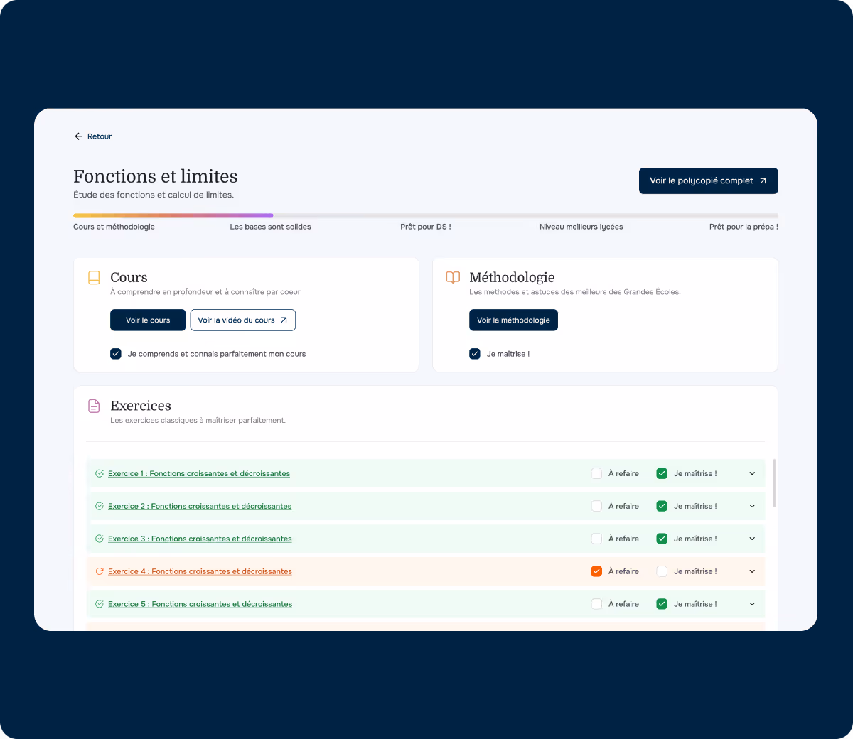 étudiante sur la plateforme MGE