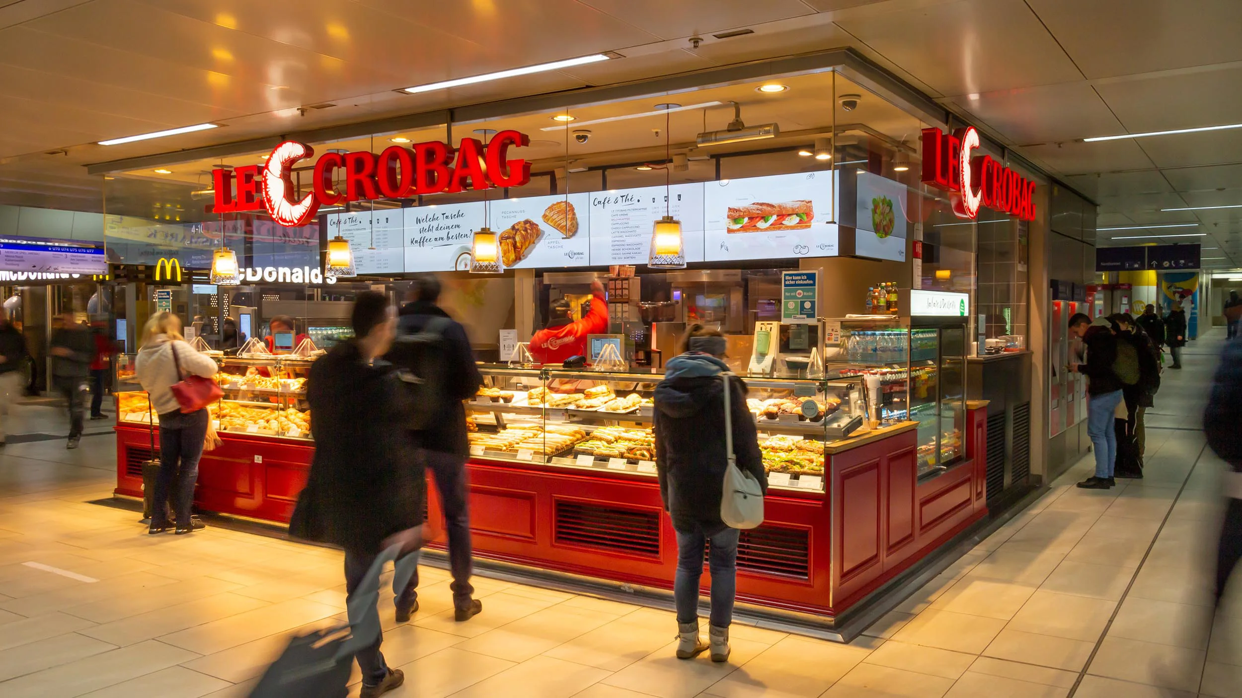 LeCrobag DUS Hauptbahnhof