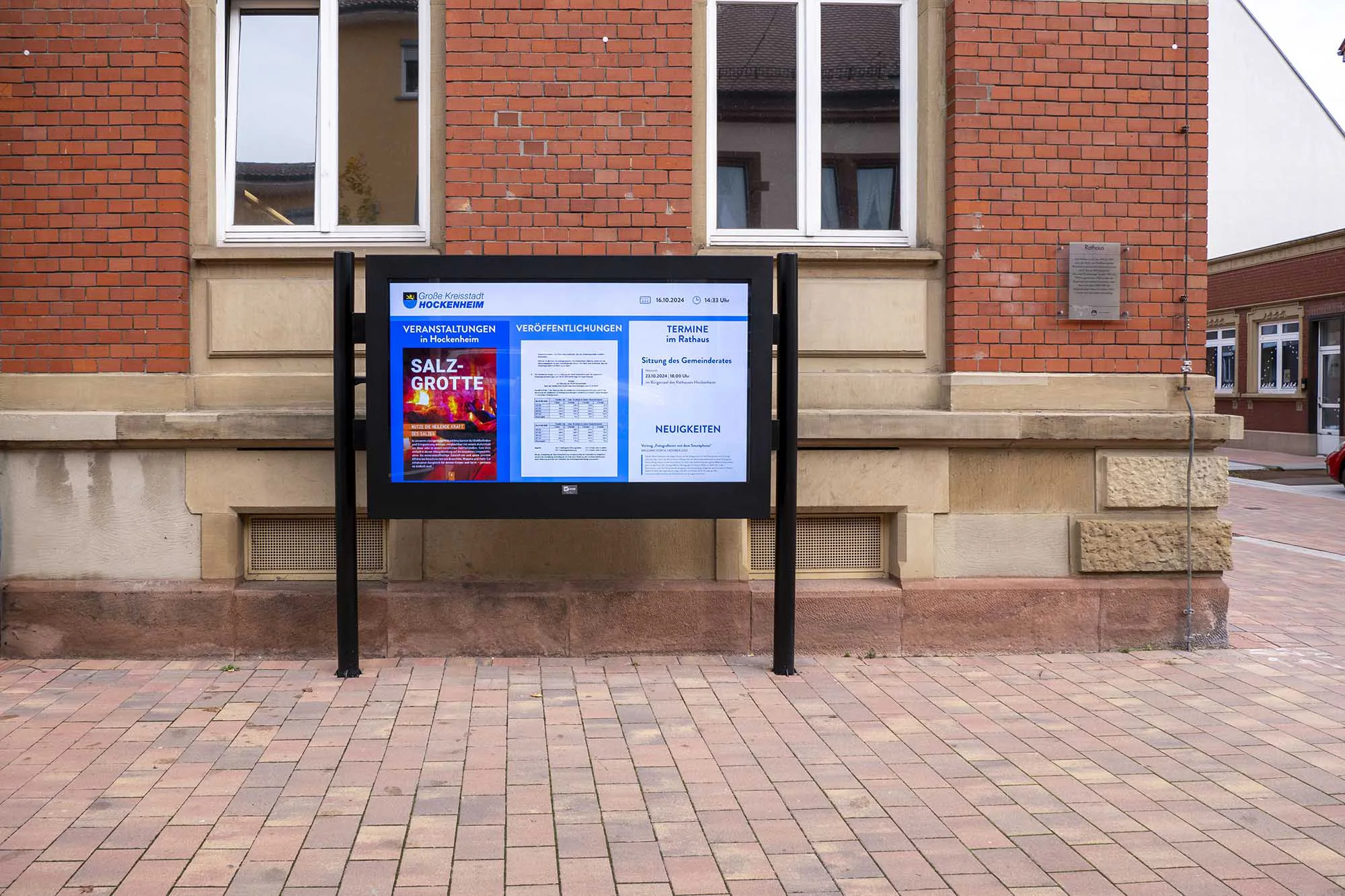 Digitales Stadtinformationssystem für Hockenheim