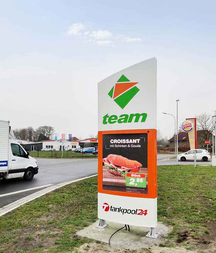 team Energie LED-Pylon