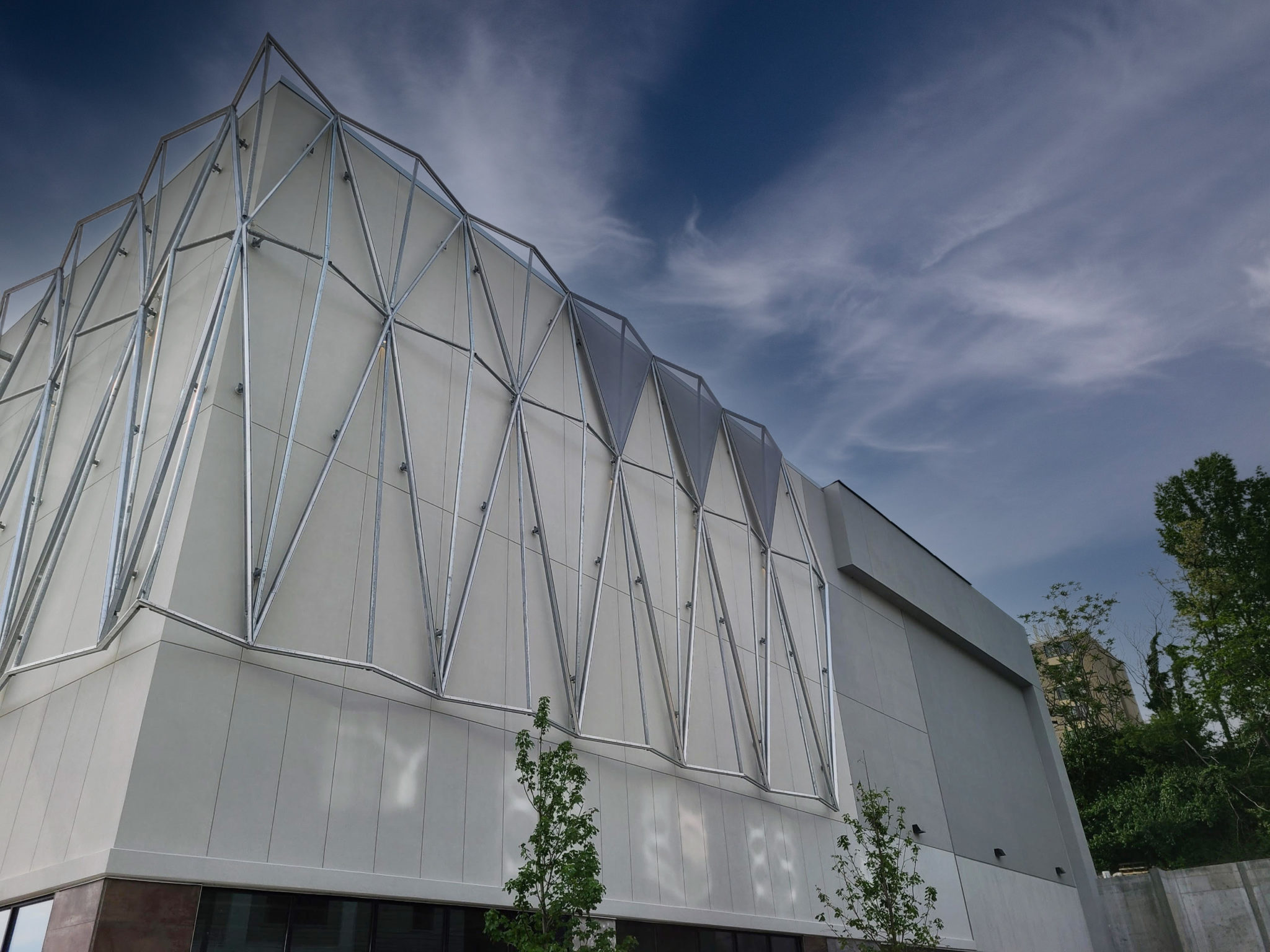 FlexFacades 3D Cladding on Steel made it a Ventilated PES.