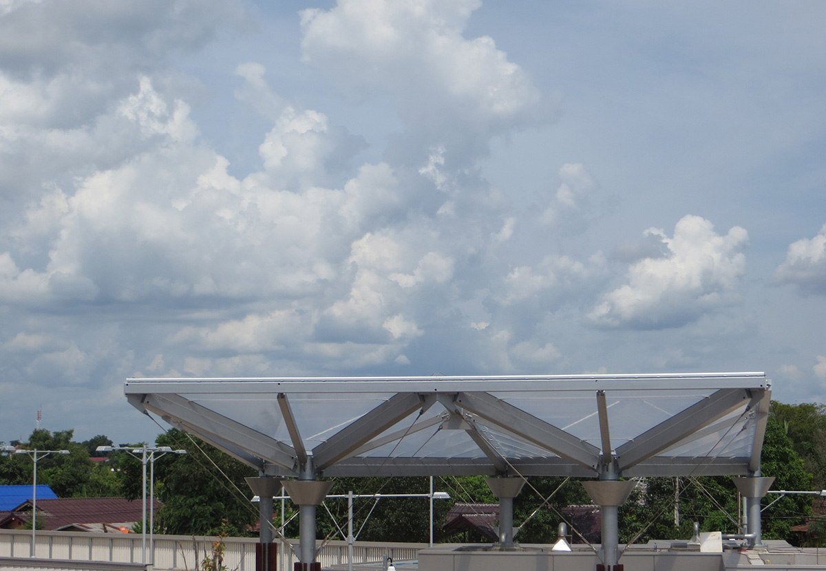 A view of the smaller canopy.