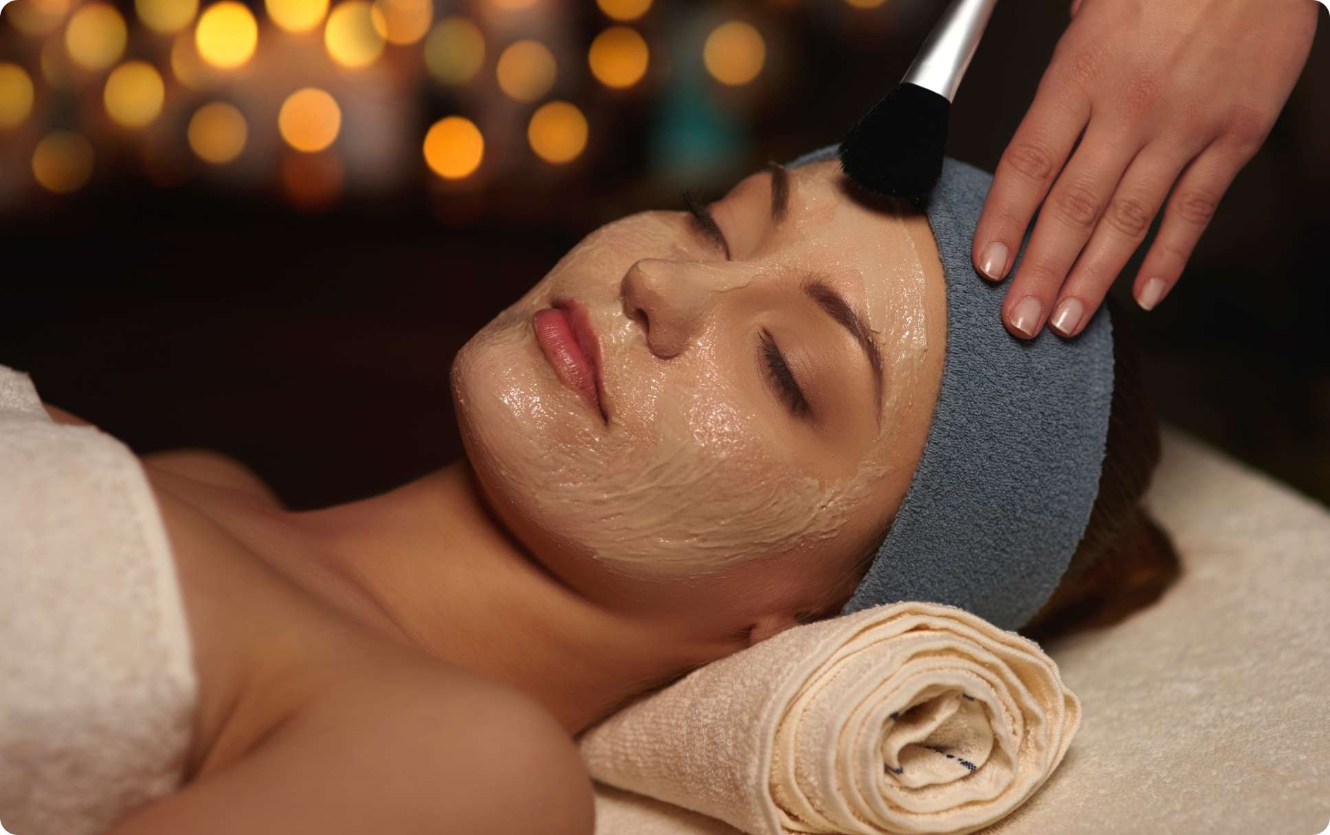 Woman receiving Korean facial treatment at Better Med Spa