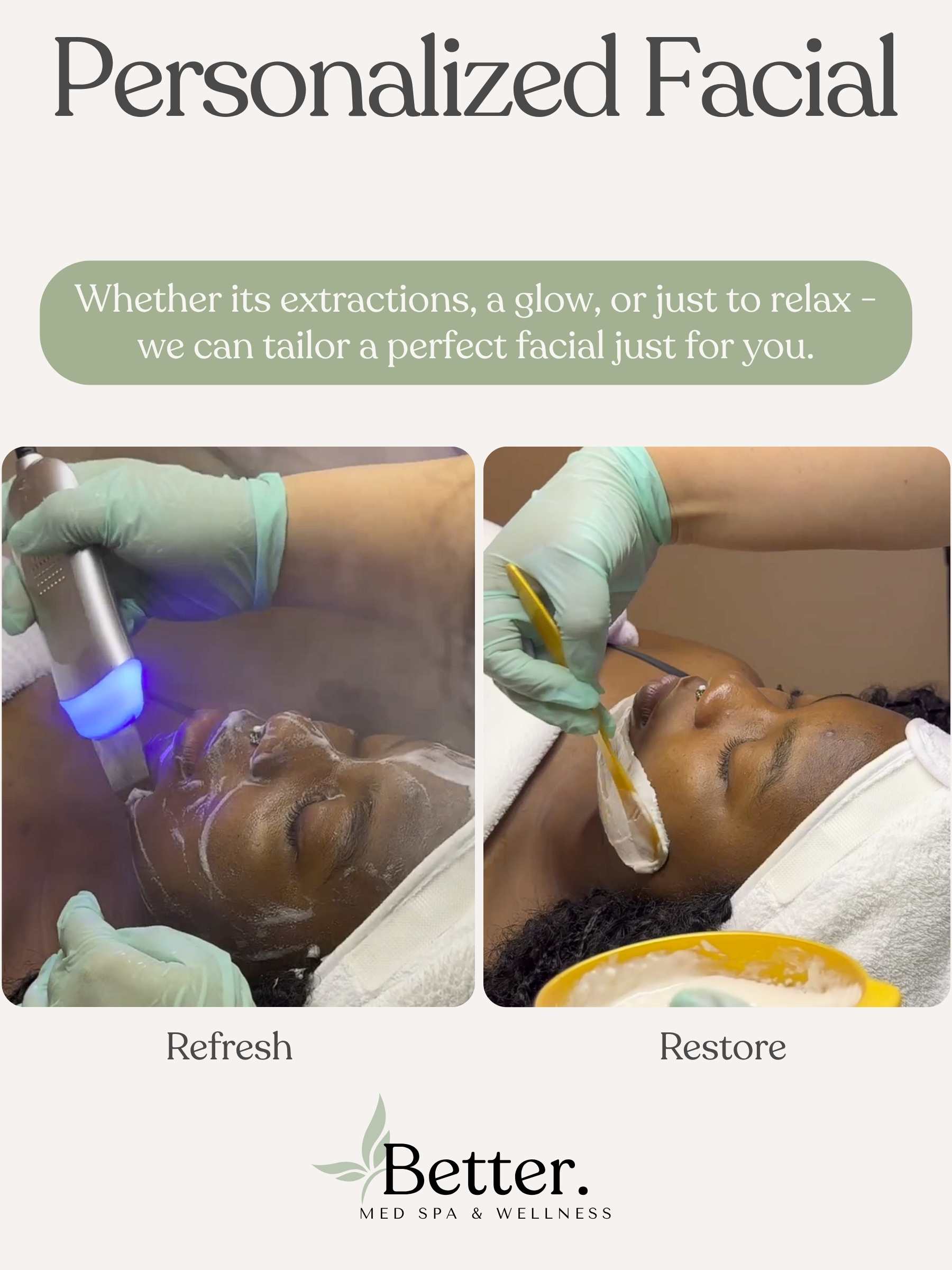 Personalized Facial at Better Med Spa Chicago