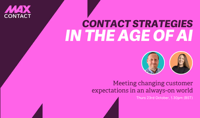 Rethinking Contact Strategies in the Age of AI