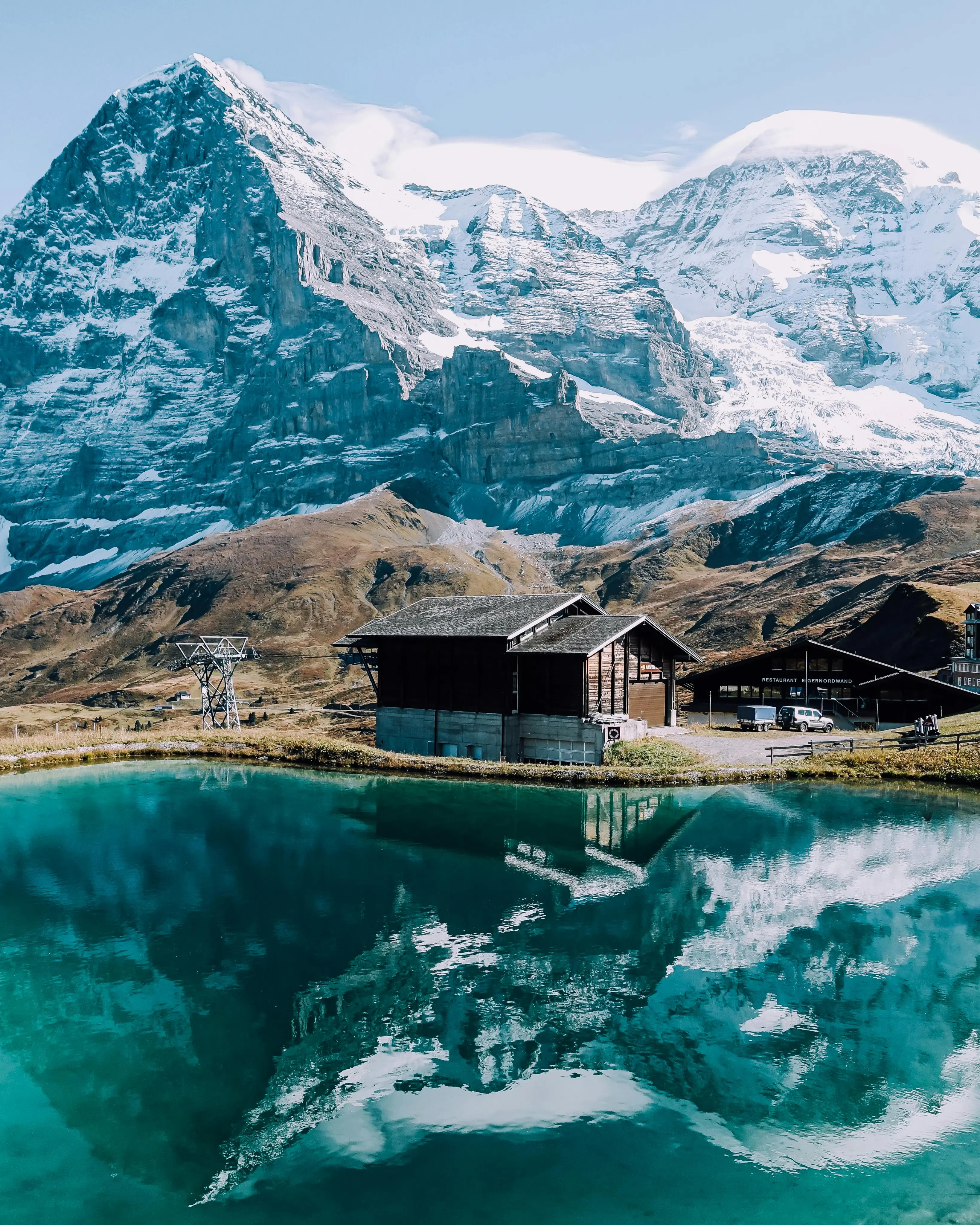 lake in mountains