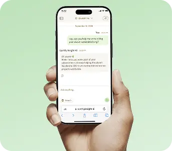 chat screen mockup