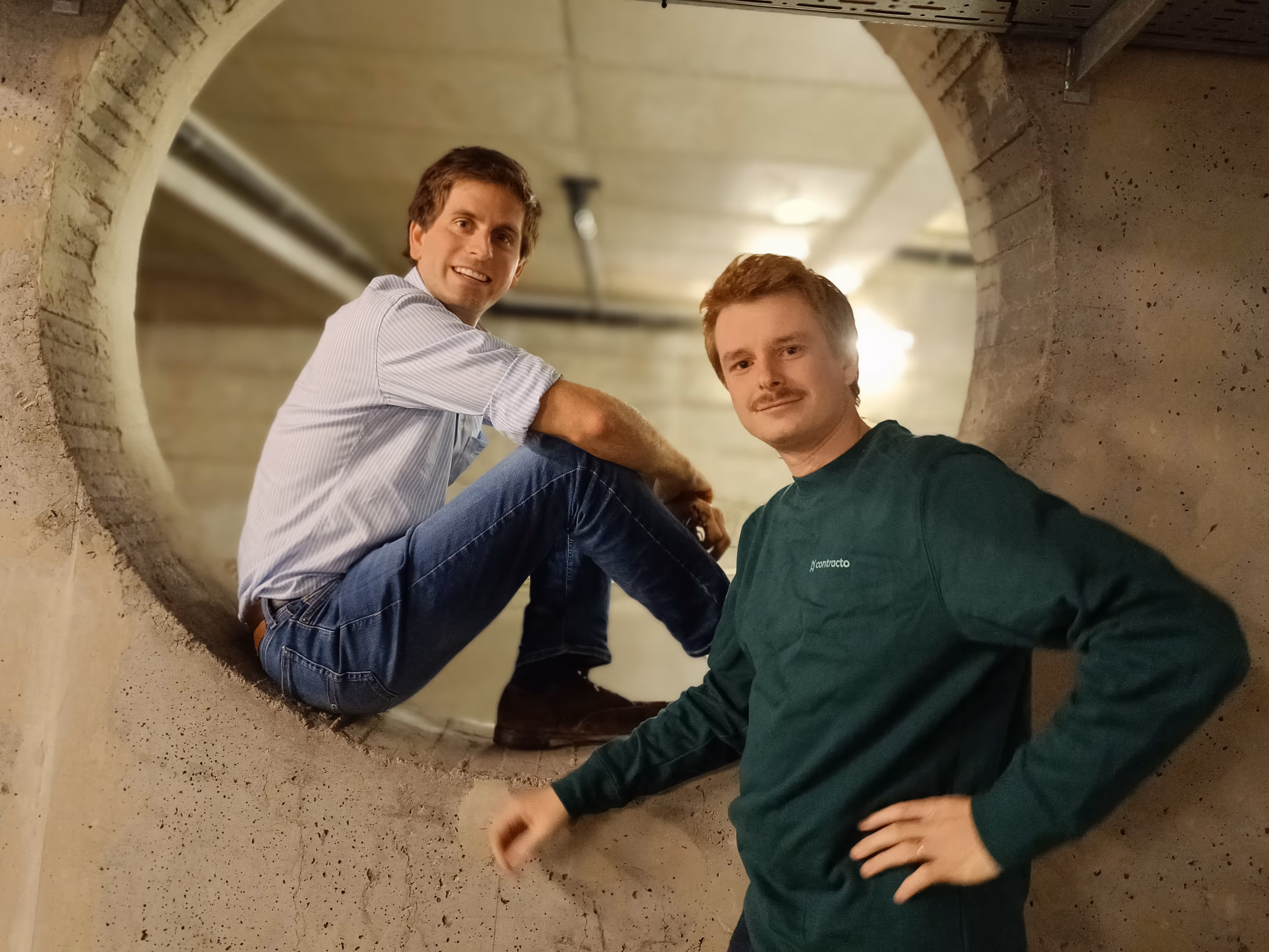 Picture of Contracto's founding teaml