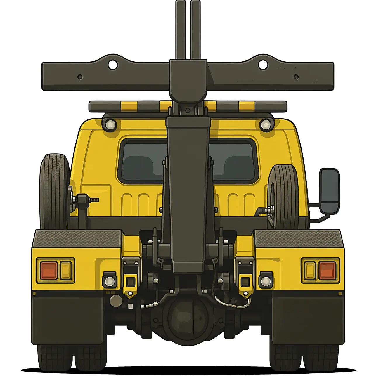 tow truck illustration