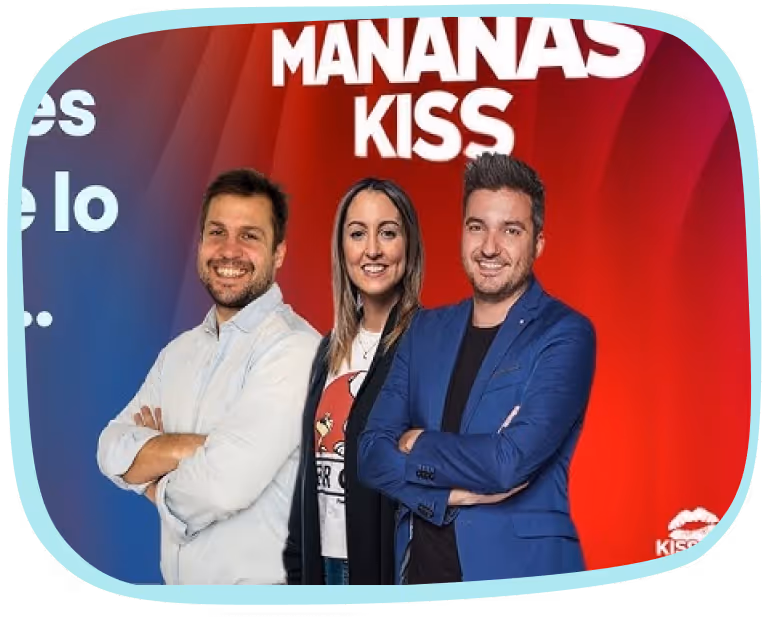 Alejandro en Mañanas Kiss