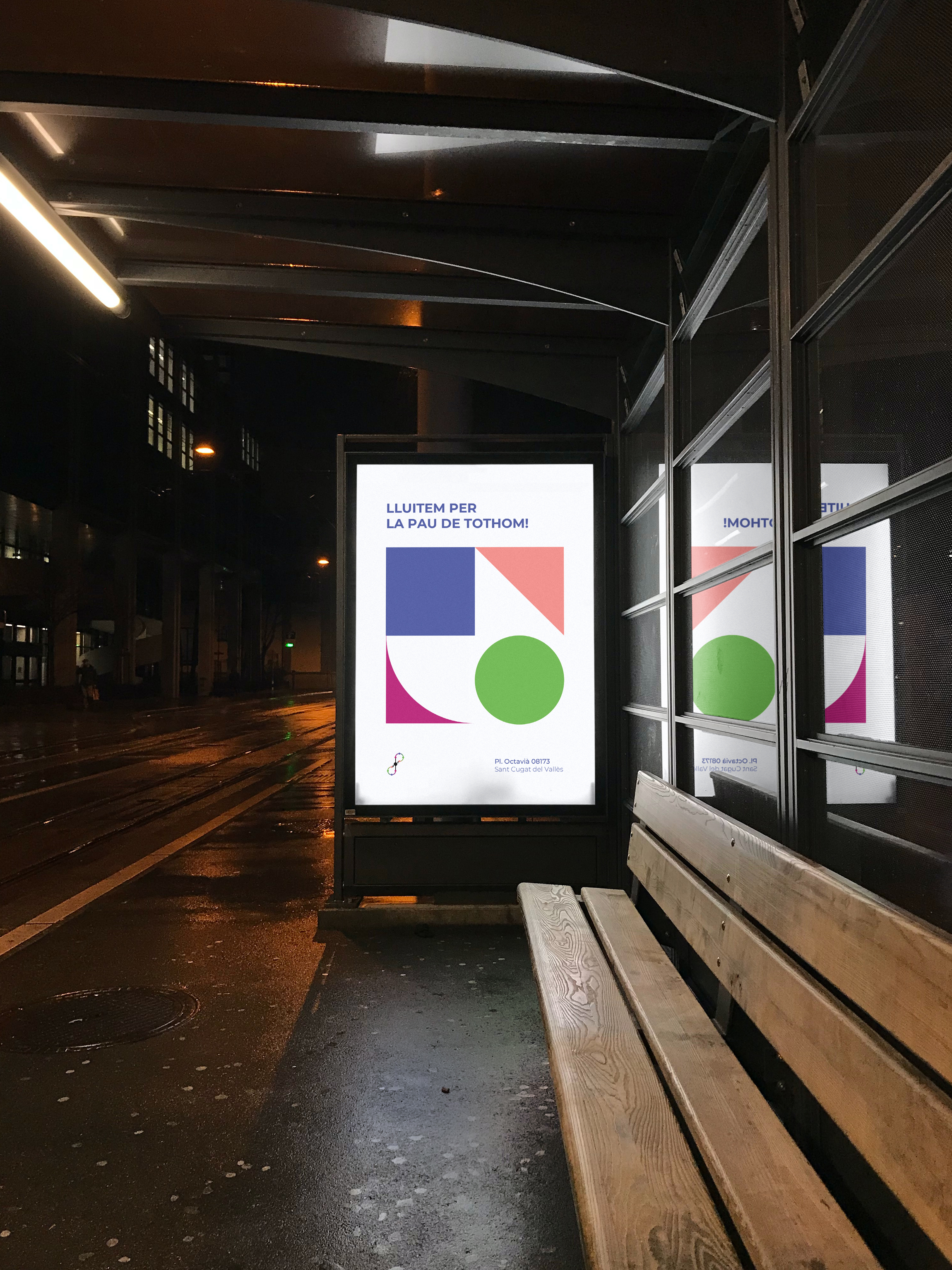 Denip mock up bus station.