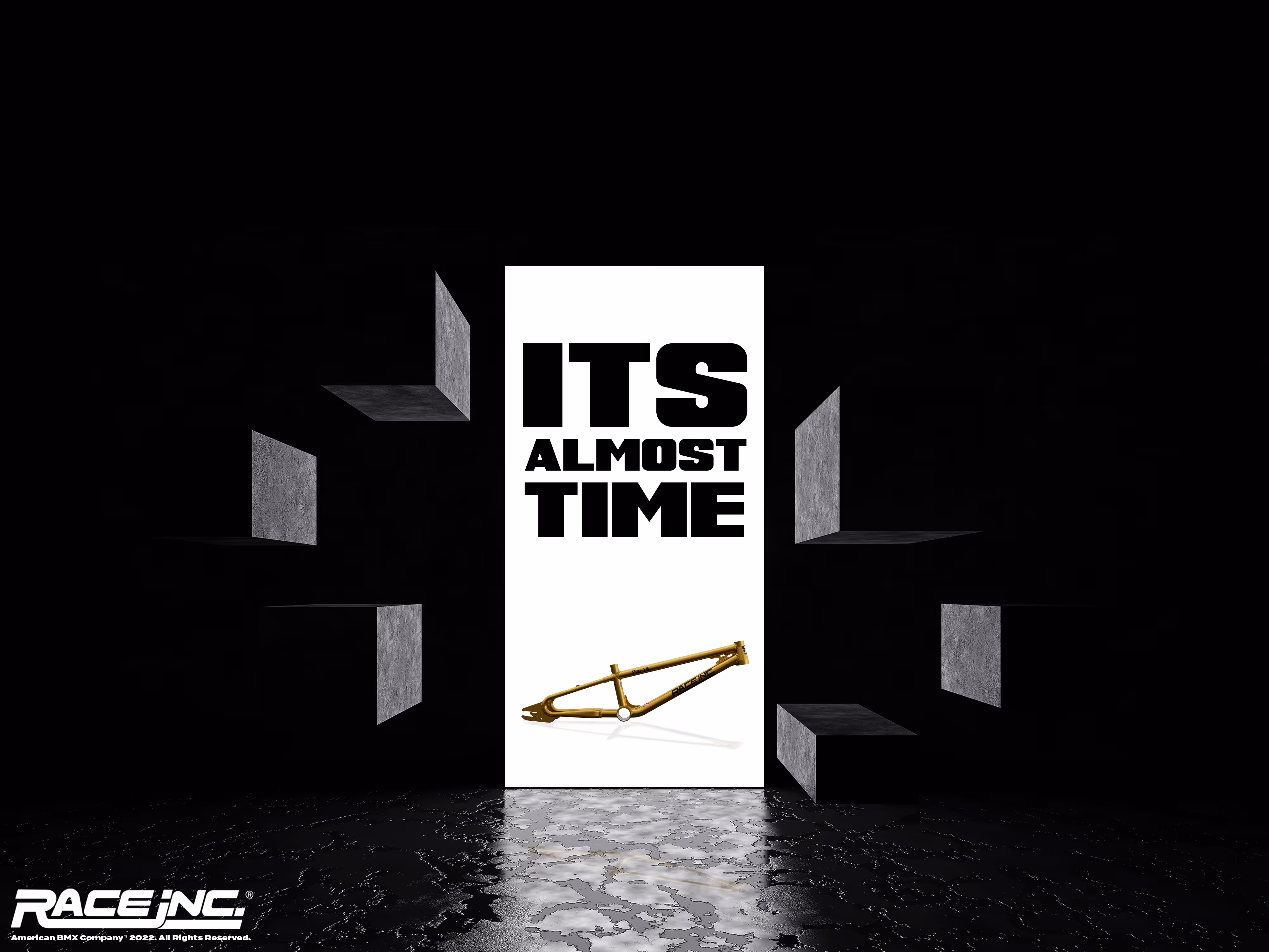 Anima Humana graphic design. Pre launch hype ad for Race Inc. Product Neo Retro.