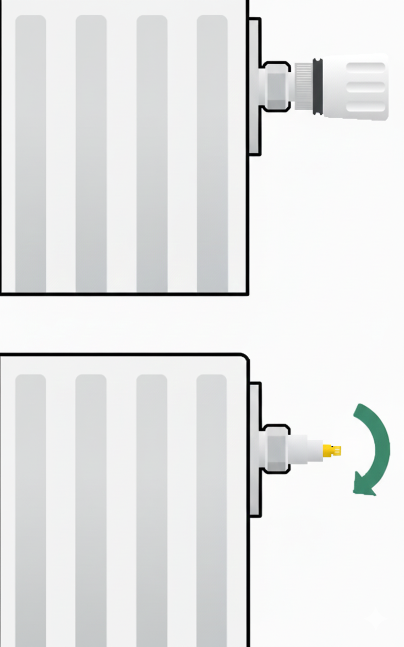 manuelles-heizköerventil