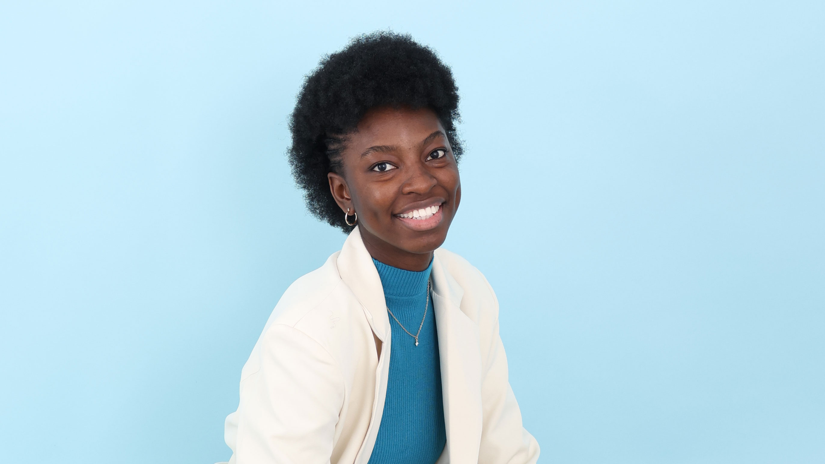 photo about Denise Lebeouf ,graphic designer