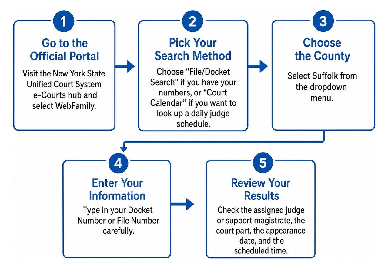 WebFamily case lookup workflow WebFamily case lookup workflow