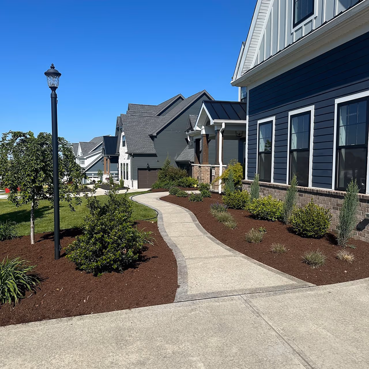 commercial property landscaping by DR Landscaping near me