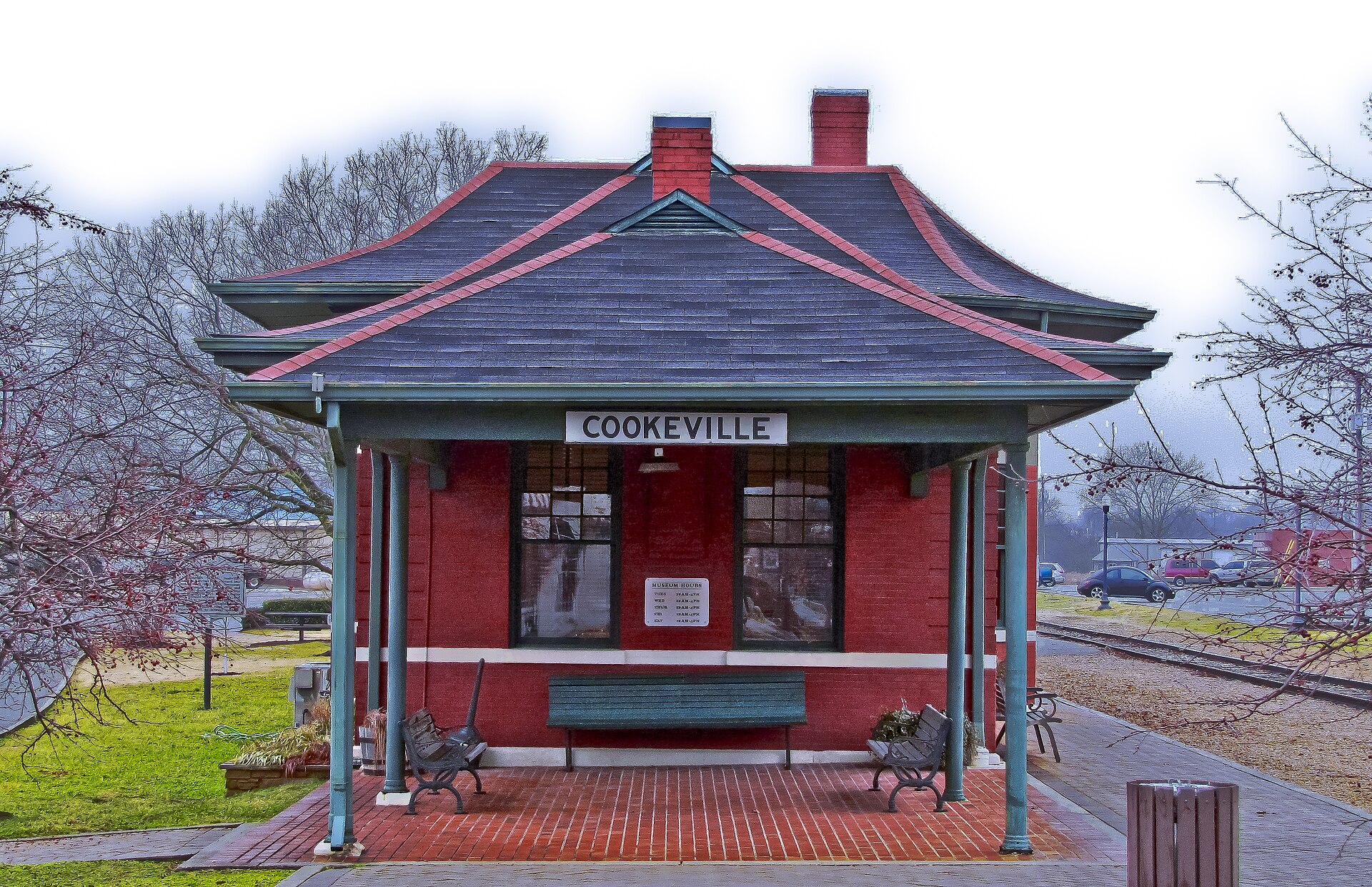 Historic Cookeville Depot in downtown Cookeville, Tennessee