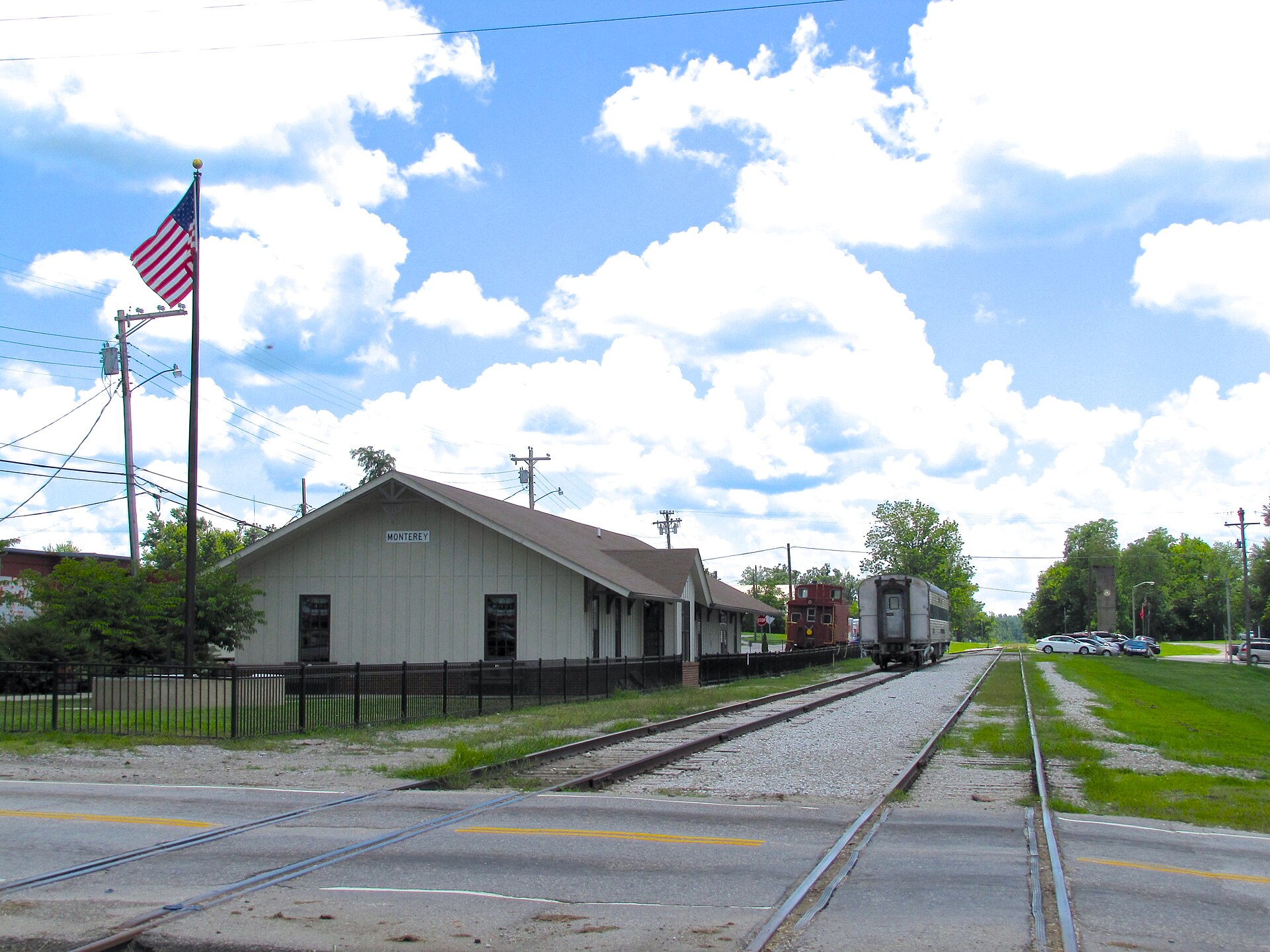 Historic Monterey Depot in Monterey, Tennessee