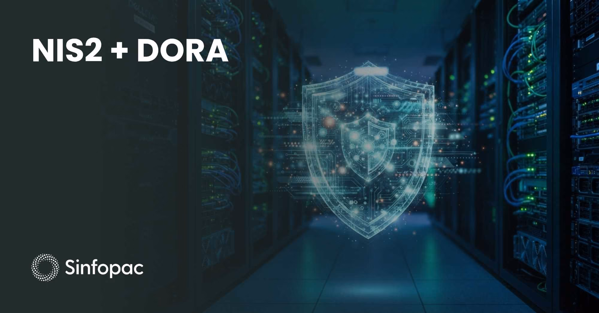Esquema gráfico de cumplimiento normativo para las directivas de seguridad NIS2 y DORA