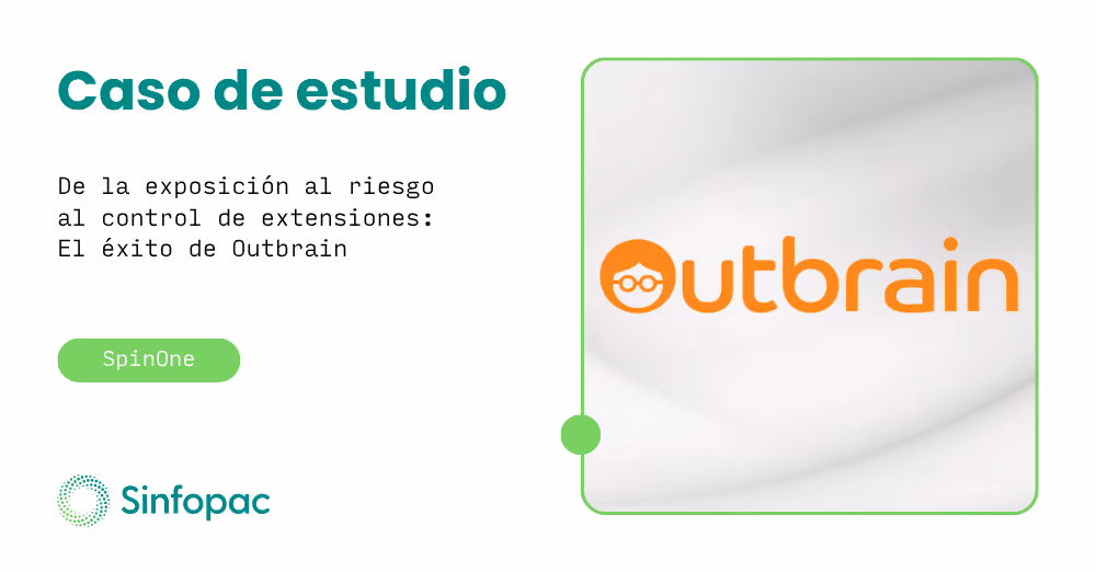 Esquema de caso de estudio sobre seguridad y control de extensiones de navegador en entornos SaaS