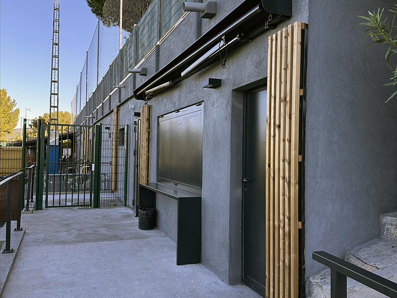 Vestiaires du stade Jean Dalmasso à Allauch