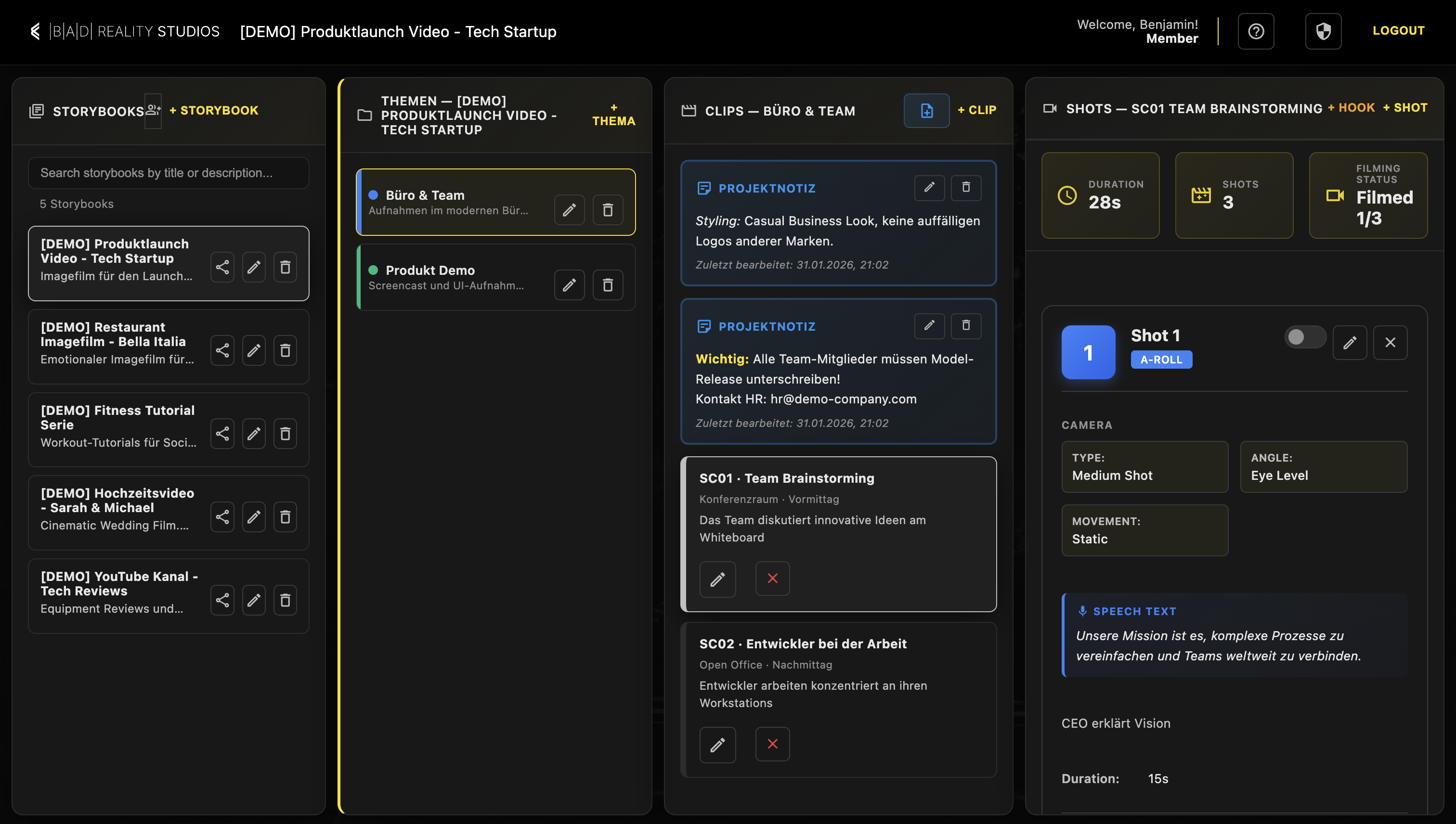 image of behind-the-scenes filming