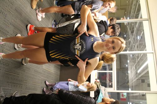 outdoor yoga class by the sea