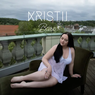 Kristii — Bare single cover art, Vienna-born R&B and pop artist
