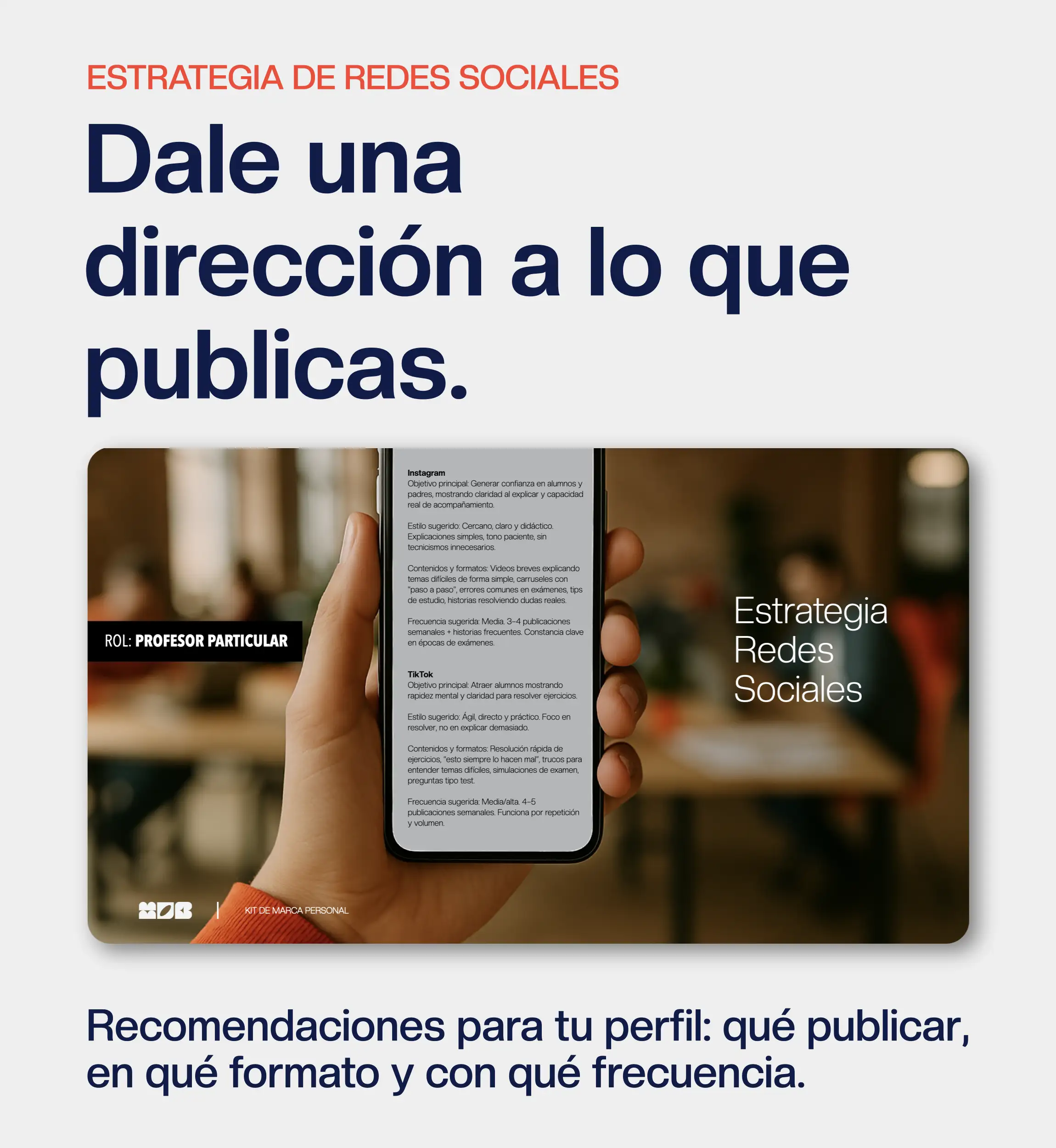 Cuatro columnas de colores con análisis FODA para consultor en innovación: fortalezas, debilidades, oportunidades, amenazas.