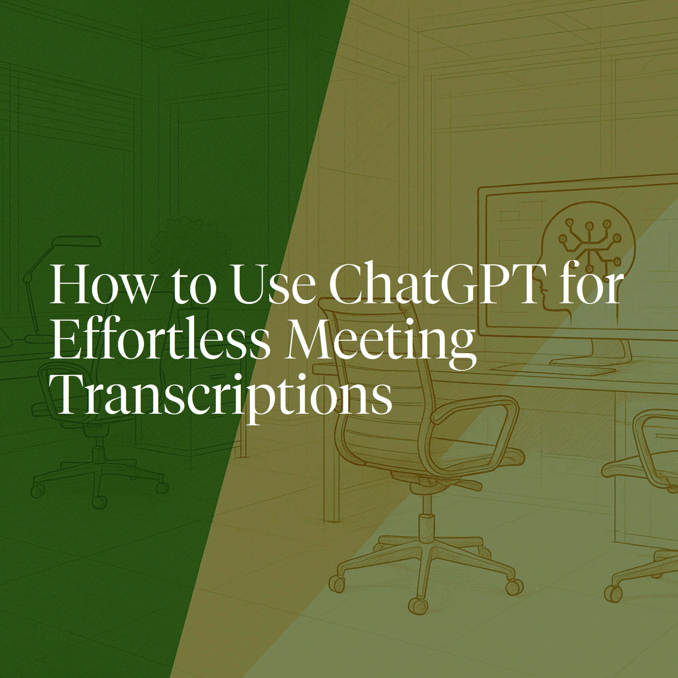 How to Use ChatGPT for Effortless Meeting Transcriptions