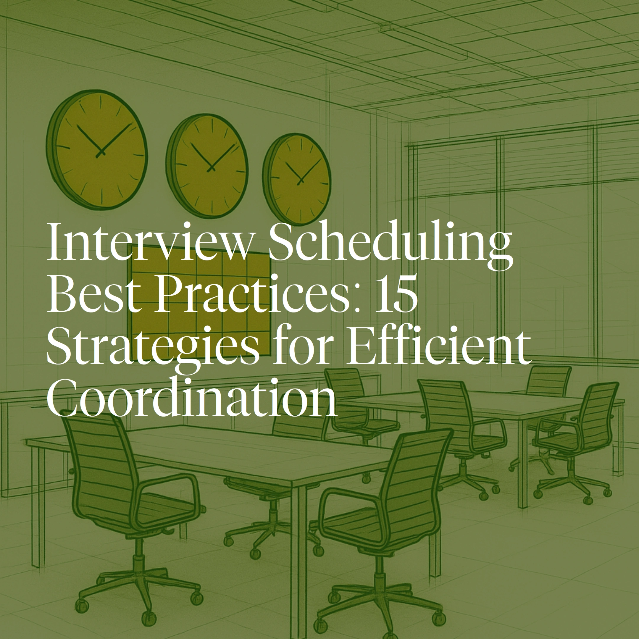 Interview Scheduling Best Practices: 15 Strategies for Efficient Recruiters