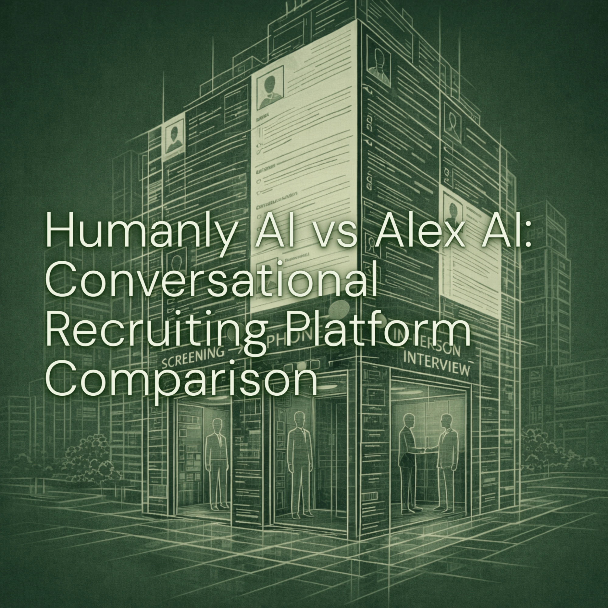 Humanly AI vs Alex AI: Conversational Recruiting Platform Comparison