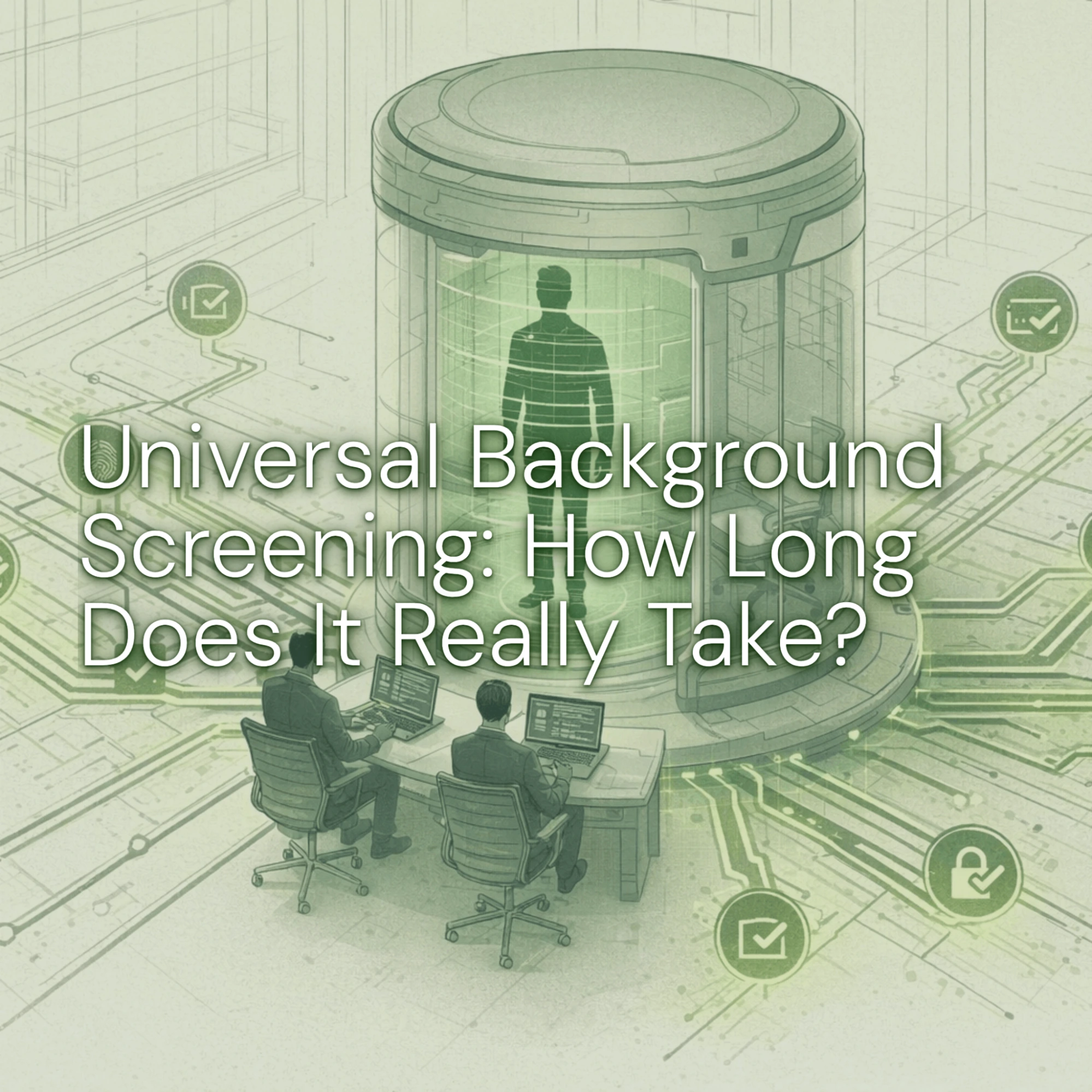 Universal Background Screening: How Long Does It Really Take?