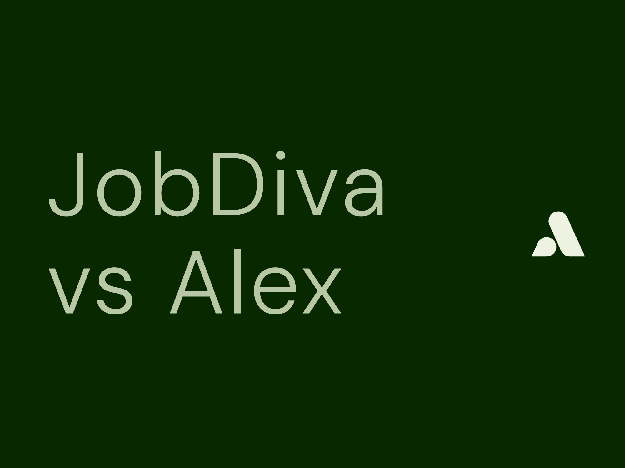 JobDiva vs Alex: Staffing Software Comparison for Agencies