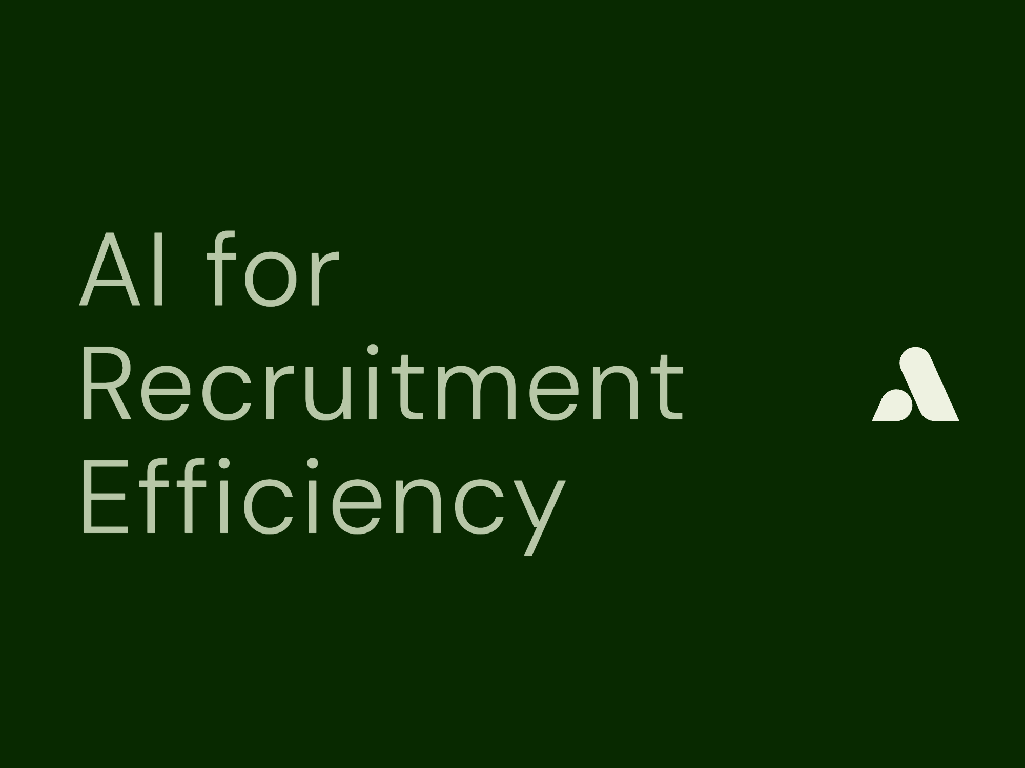 AI for Recruitment Efficiency: 10 Ways to Streamline Your Hiring Process