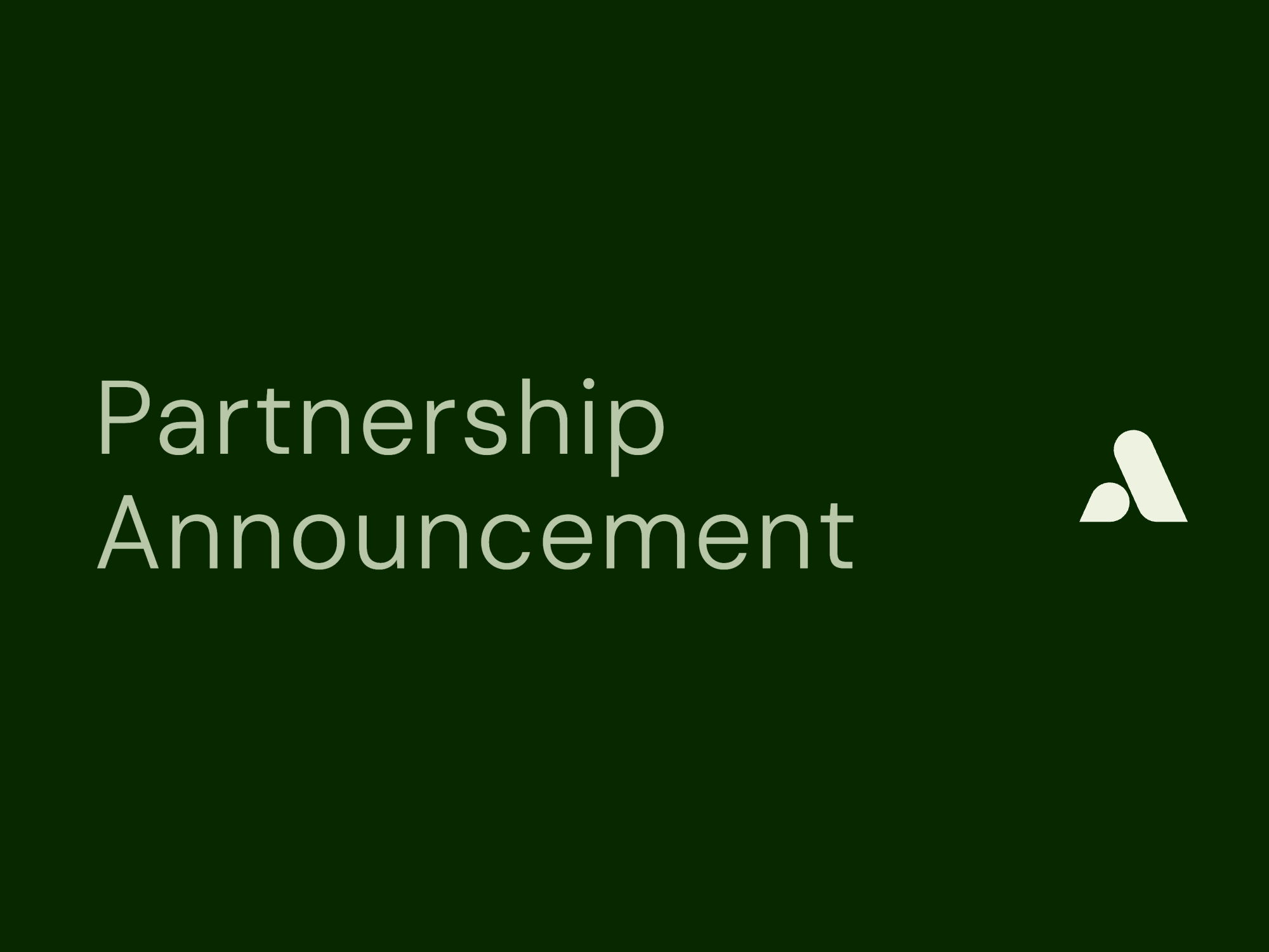 Partnership Announcement: Alex x Greenhouse